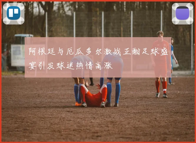 阿根廷与厄瓜多尔激战正酣足球盛宴引发球迷热情高涨